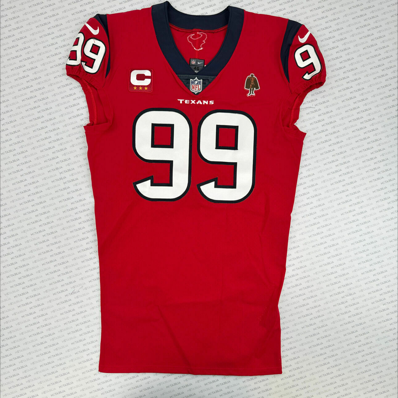 #99 Watt Red Team-Issued Jersey