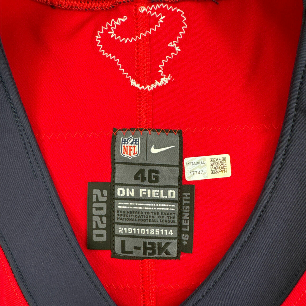 #99 Watt Red Team-Issued Jersey