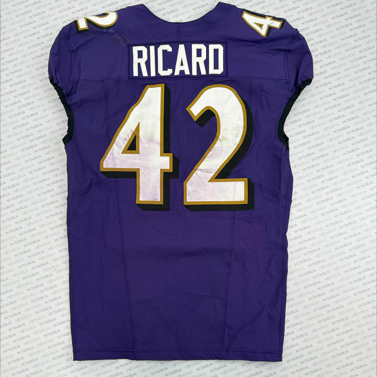 #42 Ricard Game-Worn Jersey vs Broncos