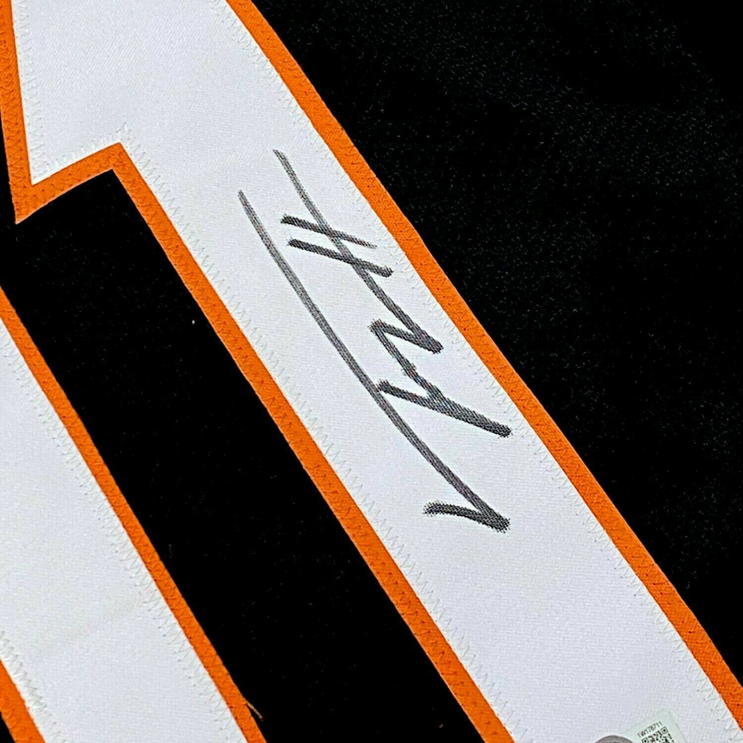 Trey Hendrickson Cincinnati Bengals Autographed Black Custom Jersey - Beckett
