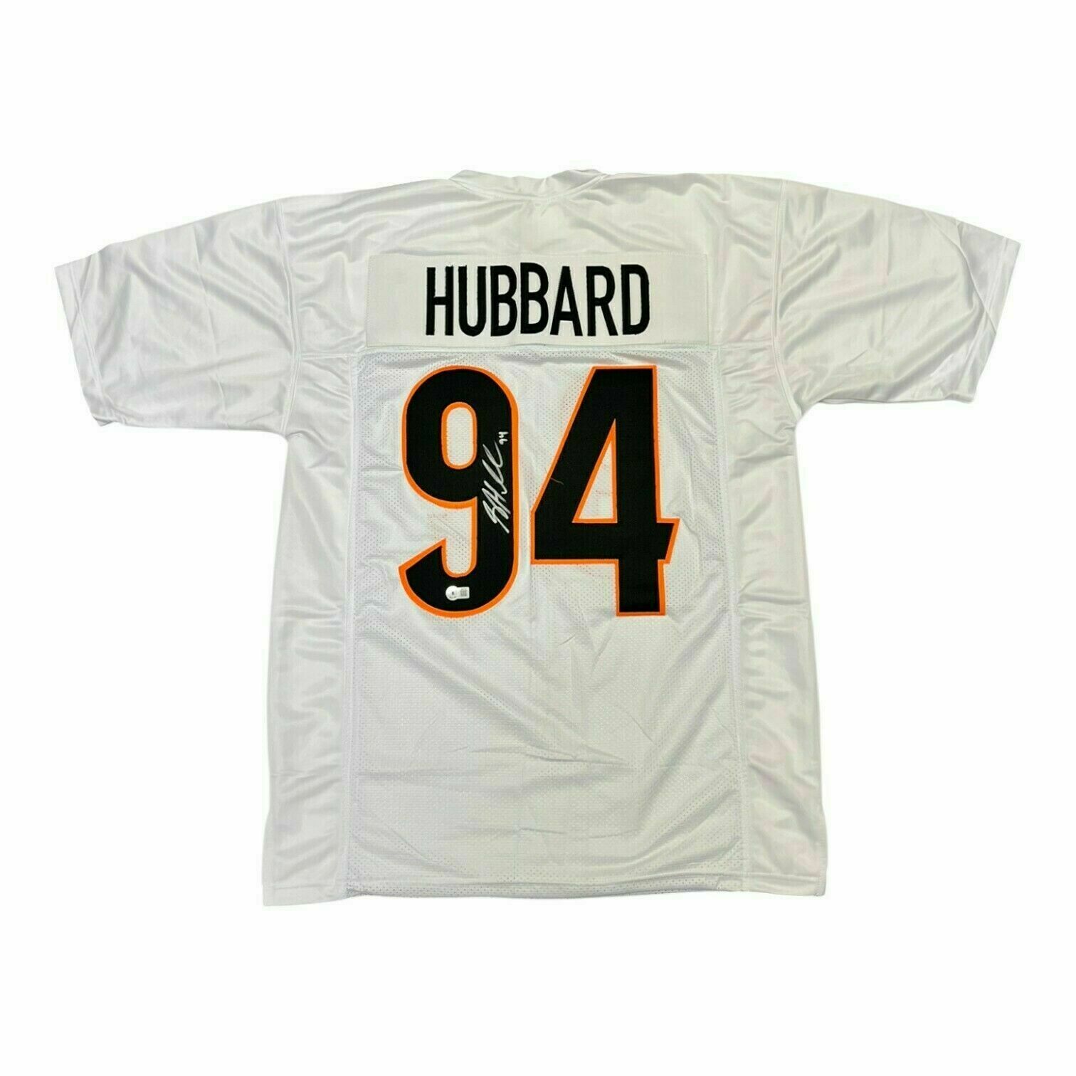 Sam Hubbard Autographed Custom White Jersey - Beckett