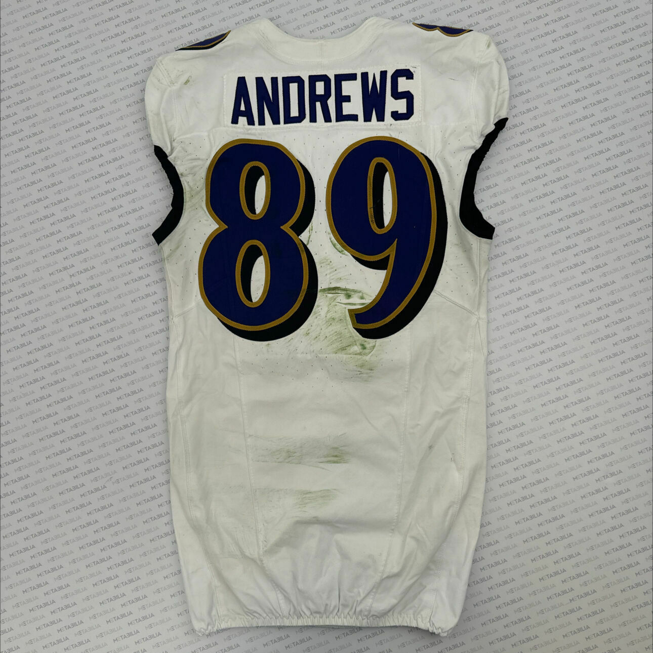 #89 Andrews Game-Worn Jersey vs Steelers