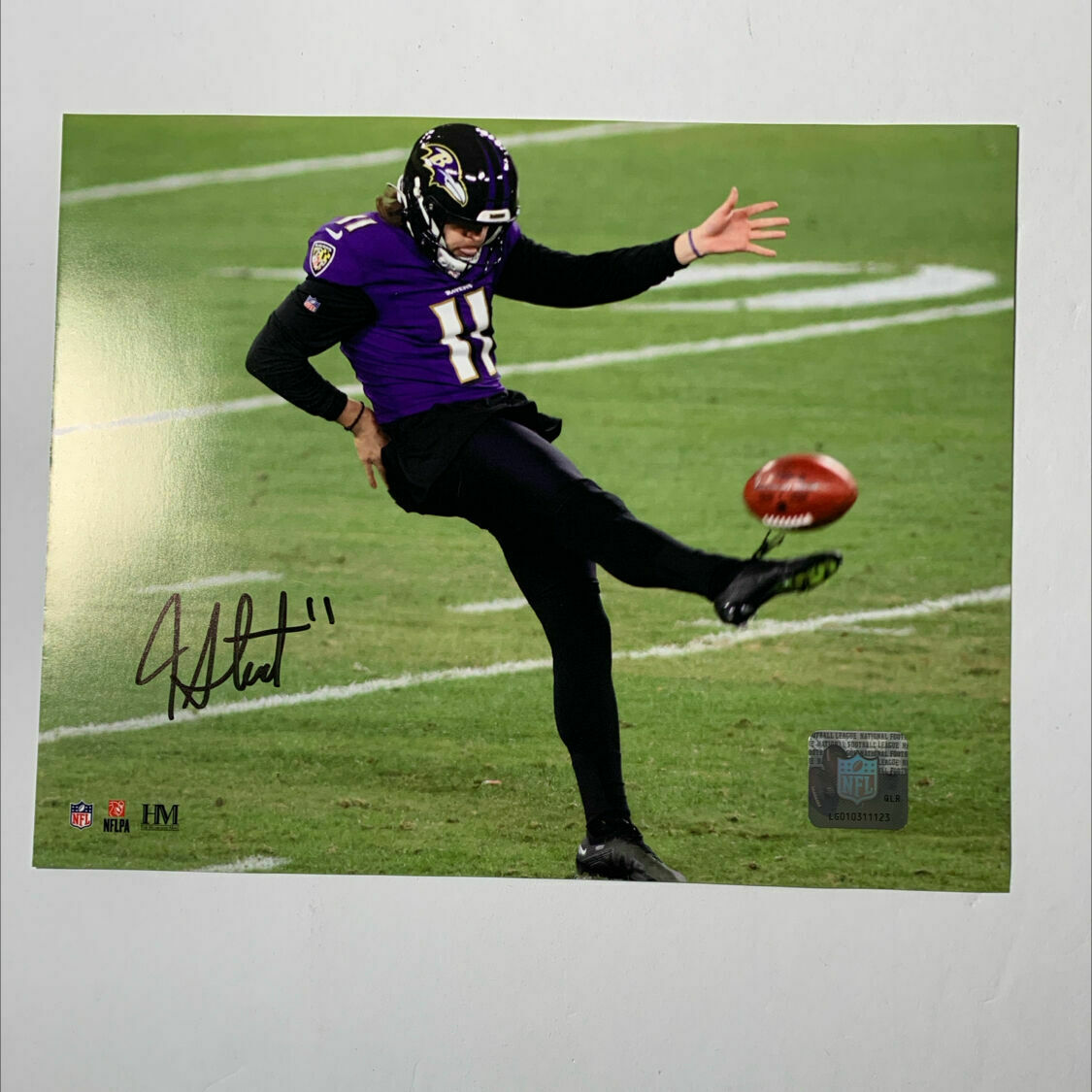 Stout Signed 8x10 Punt #2
