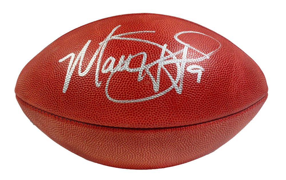 MATTHEW STAFFORD Autographed Rams Super Bowl LVI Official Football FANATICS
