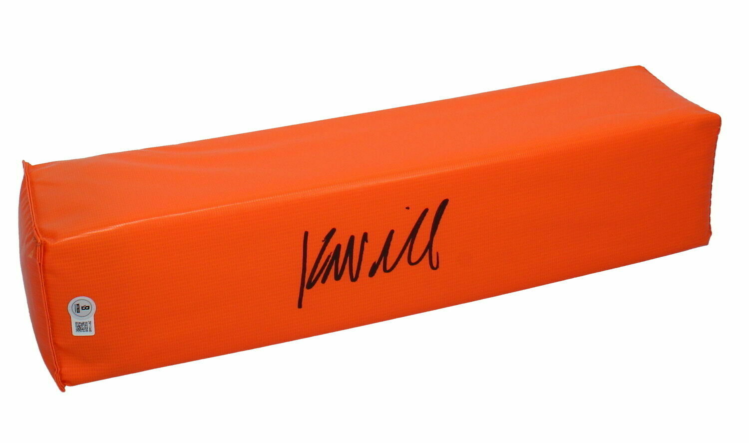 Kyren Williams of the Los Angeles Rams Autographed End-Zone Pylon Beckett