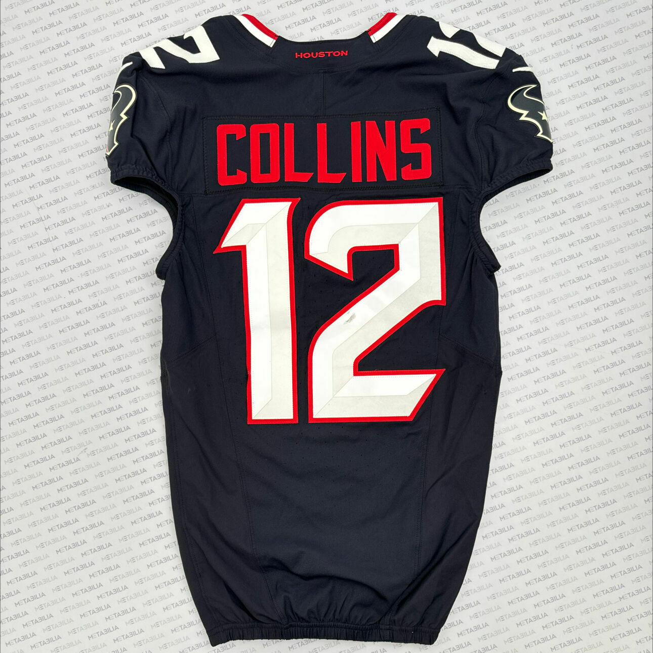 #12 Collins Game-Worn Jersey vs. Cowboys