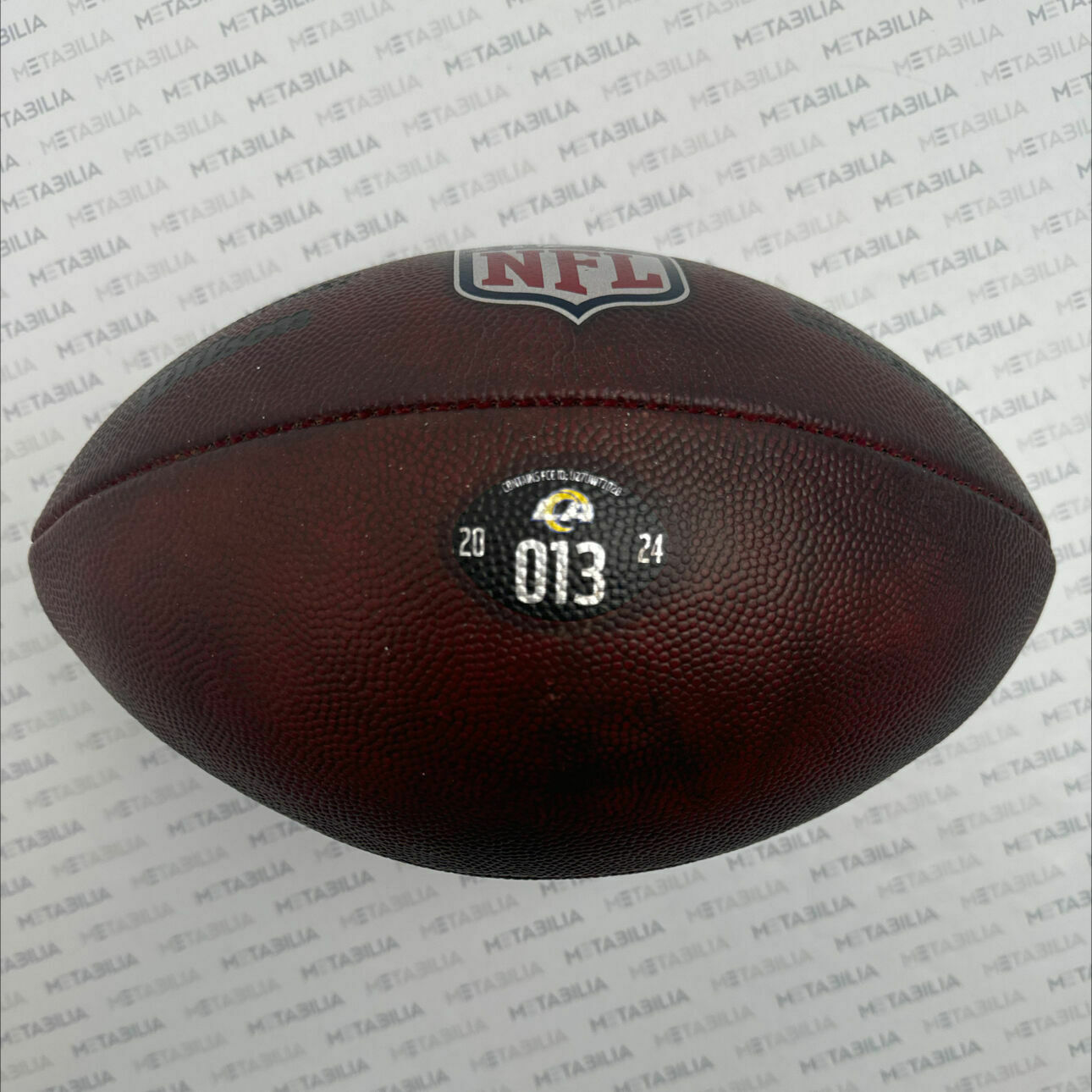 Rams Game-Used Ball #013 vs Raiders