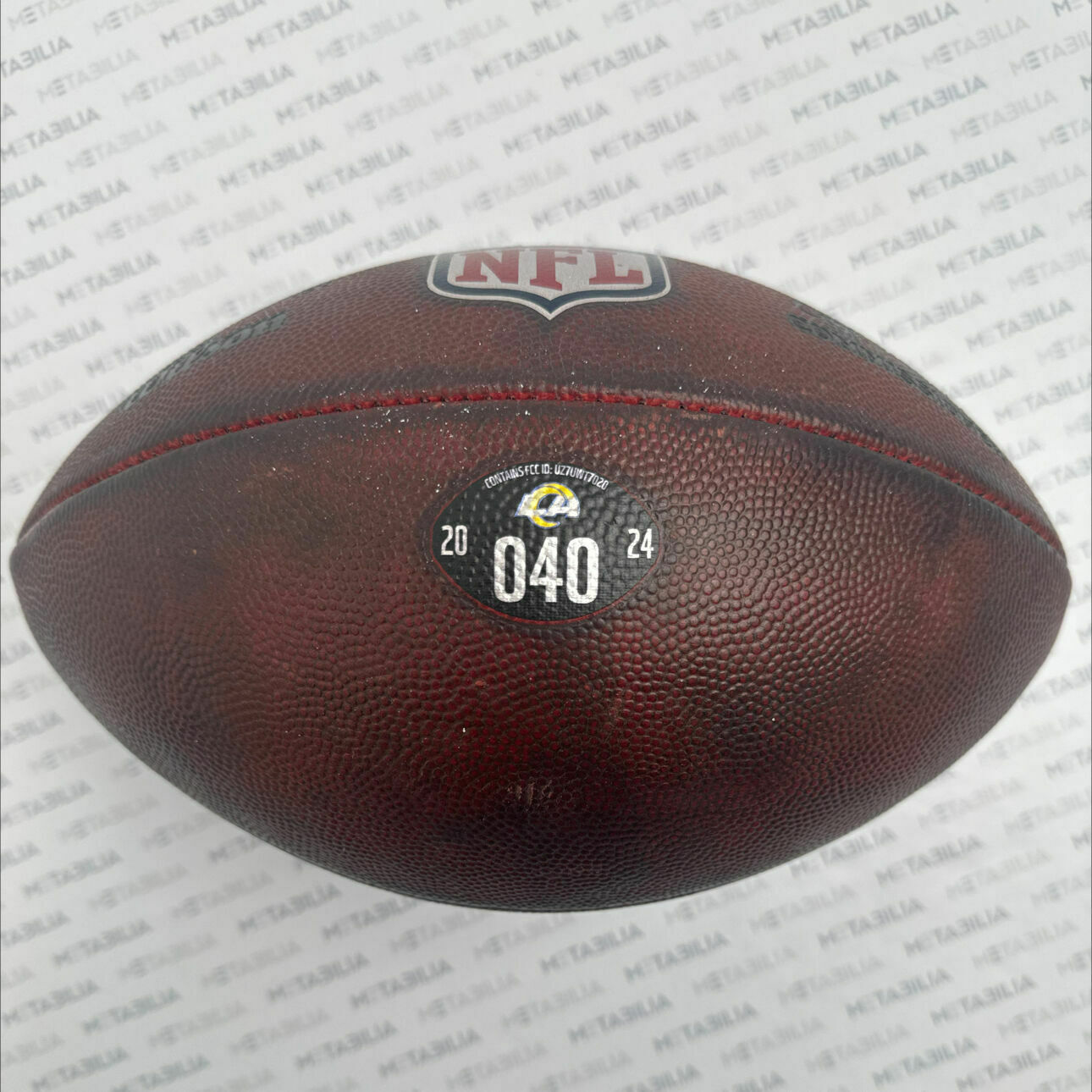 Rams Game-Used Ball #040 vs Raiders