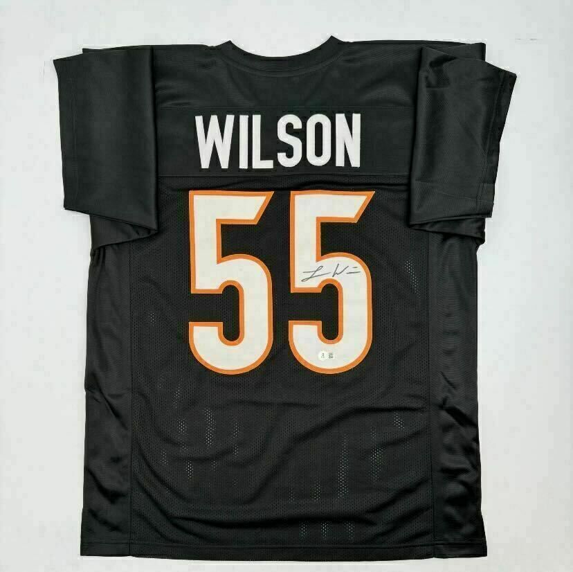 Wilson Signed Black Custom Jersey