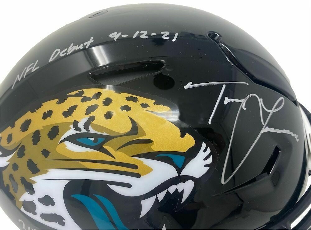 TREVOR LAWRENCE Autographed Speed Flex Authentic Helmet LE 1/16