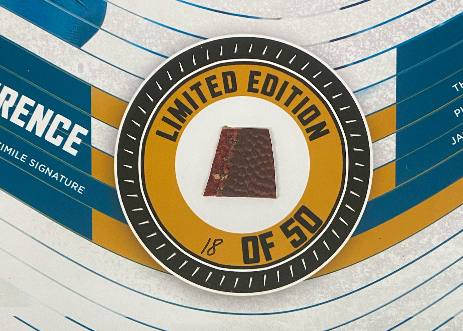 Trevor Lawrence Jaguars Framed 15" x 17" Game Used-Football Collage LE 50