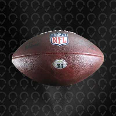 Chiefs 34 - Chargers 28 Game-Used Ball #318