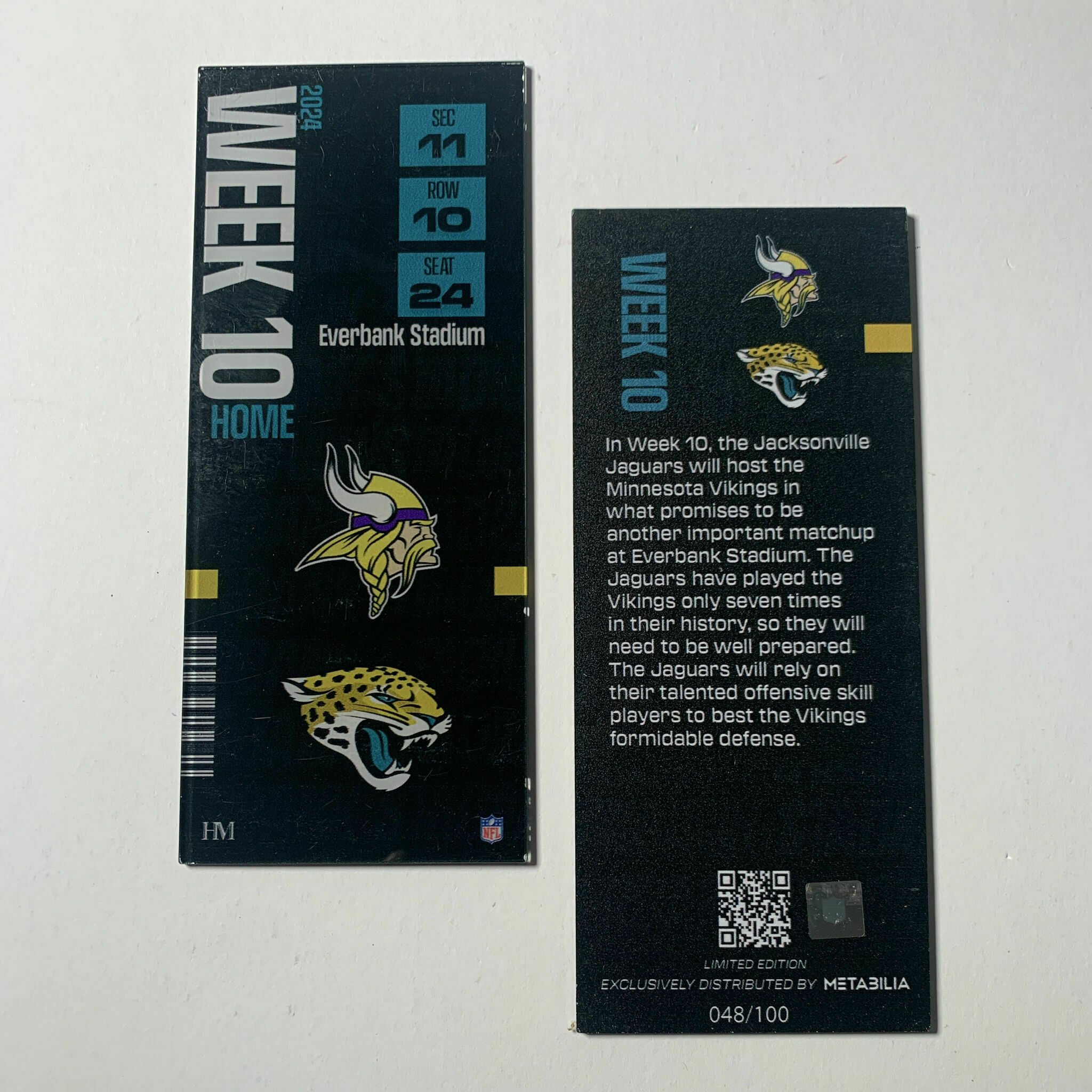 Week 10 Commemorative Ticket (unsigned, 2024)