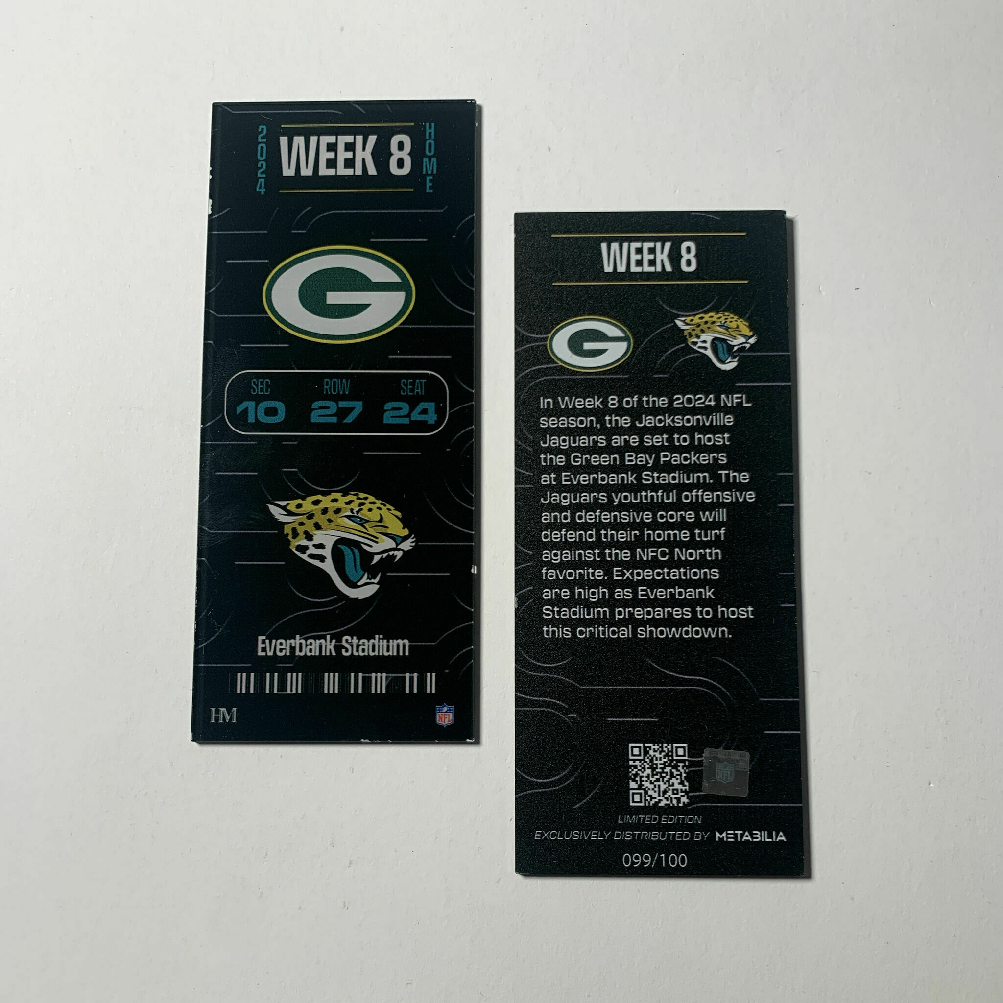 Week 8 Commemorative Ticket (unsigned, 2024)