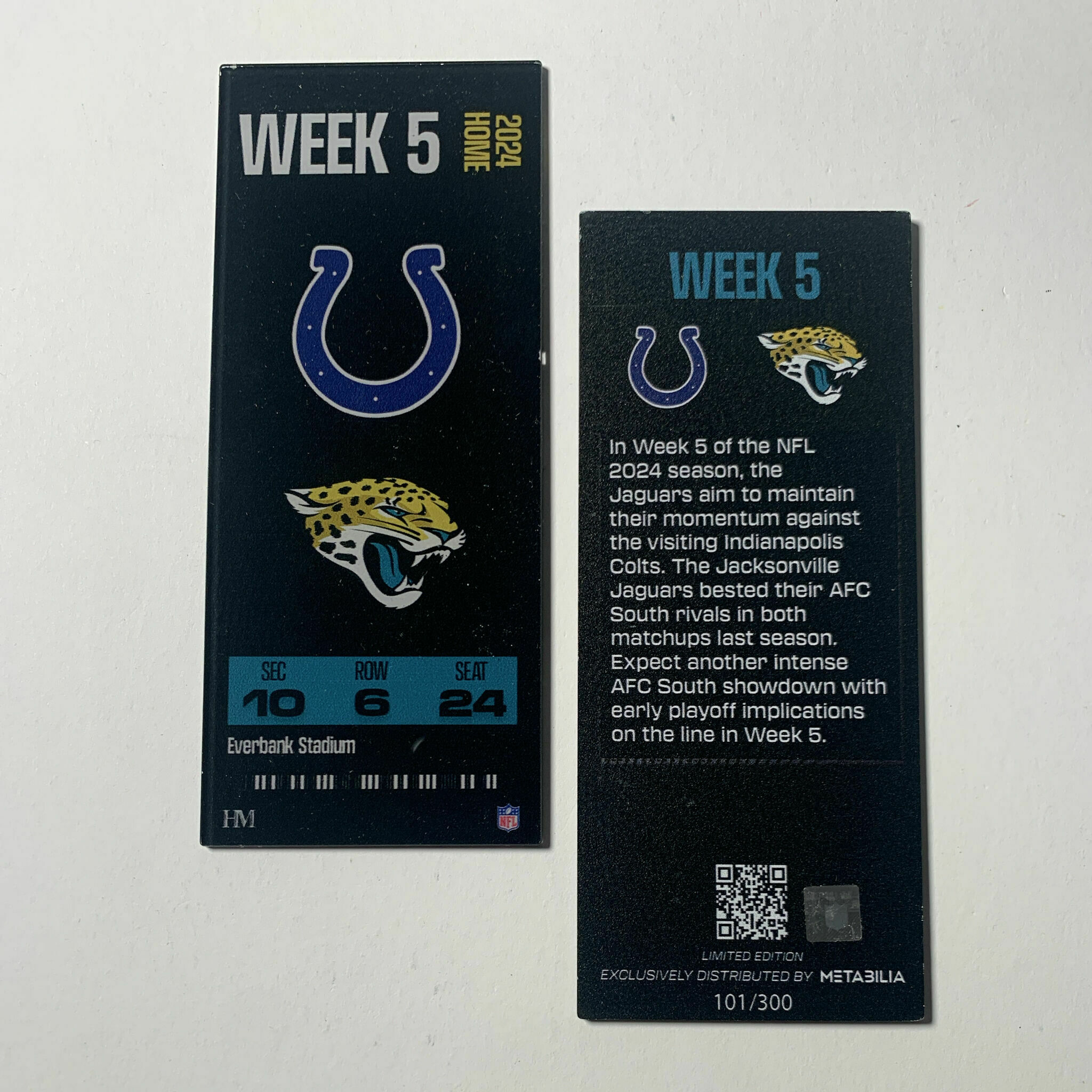 Week 5 Commemorative Ticket (unsigned, 2024)