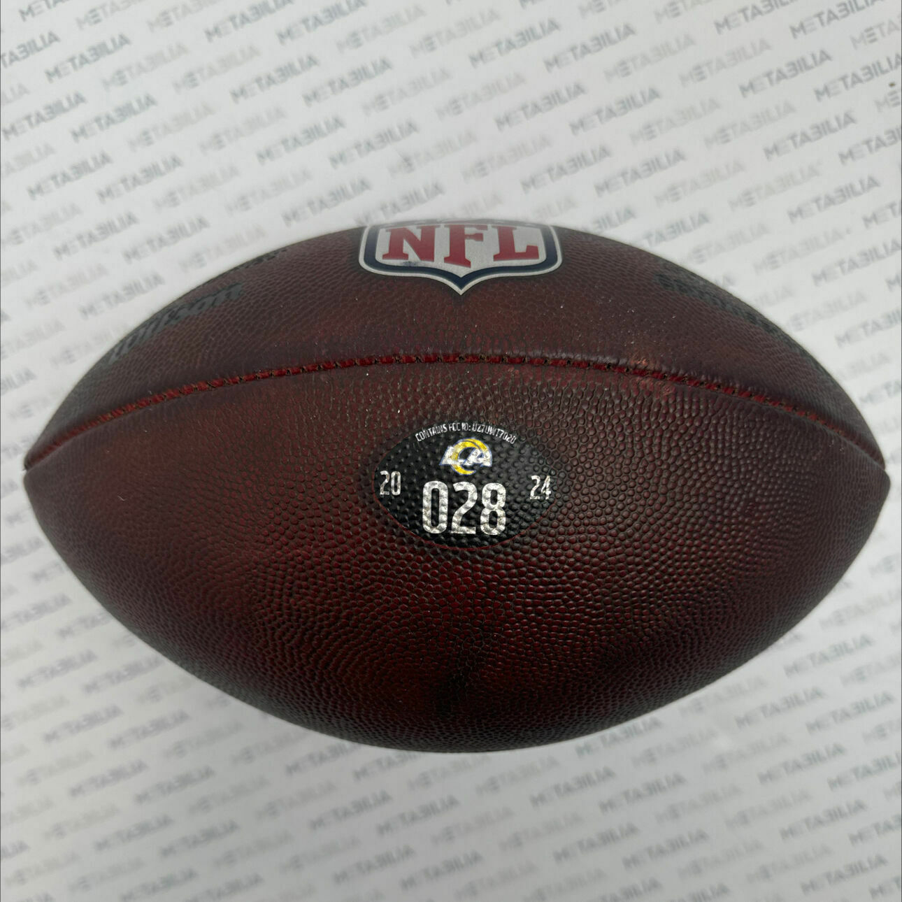 Rams Game-Used Ball #028 vs Vikings