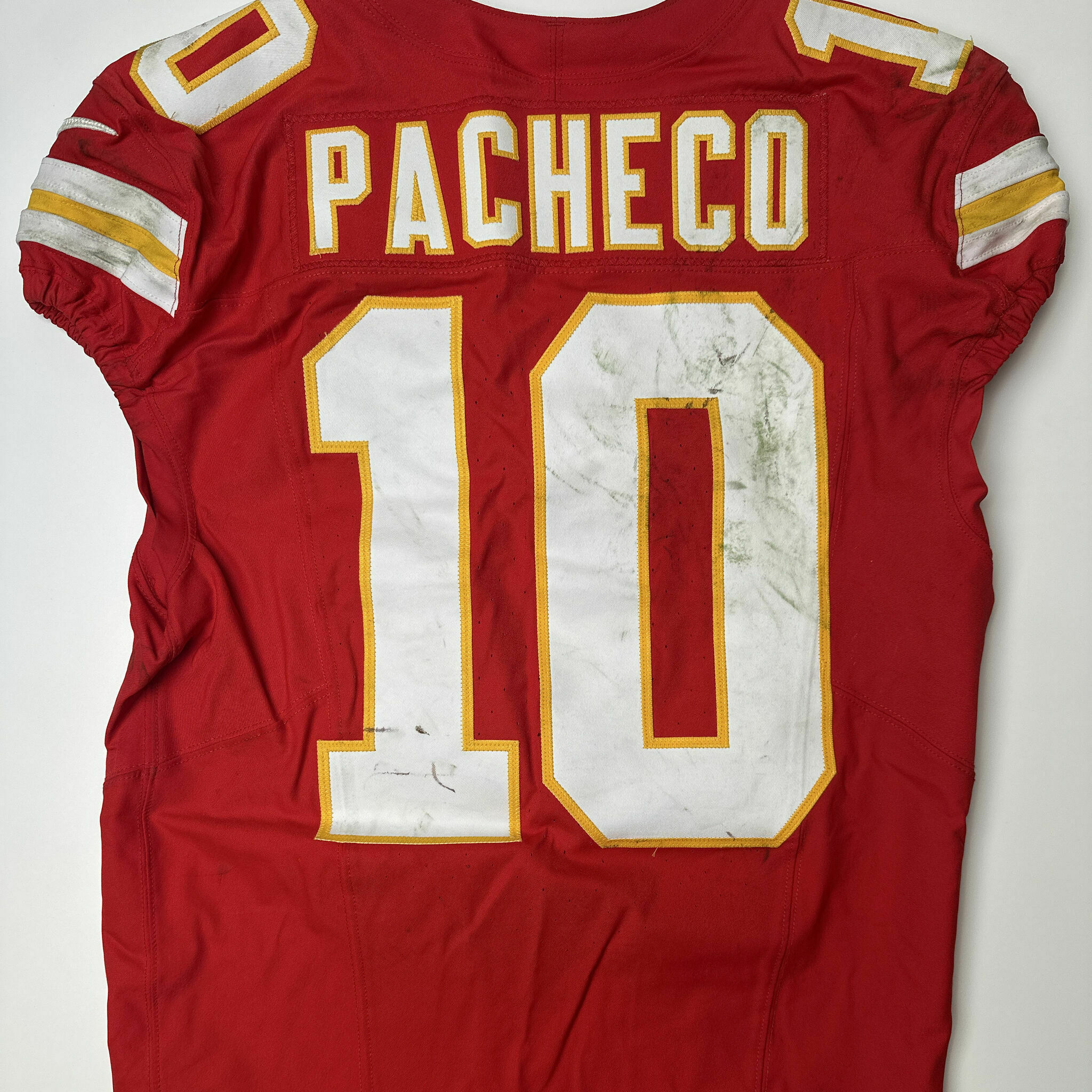 Isiah Pacheco Game-Worn Jersey vs Browns