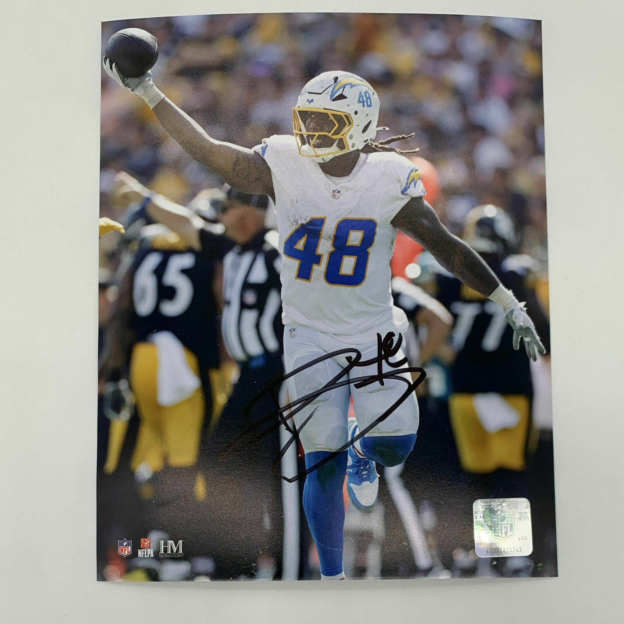 Bud Dupree Signed 8x10 Hand Up