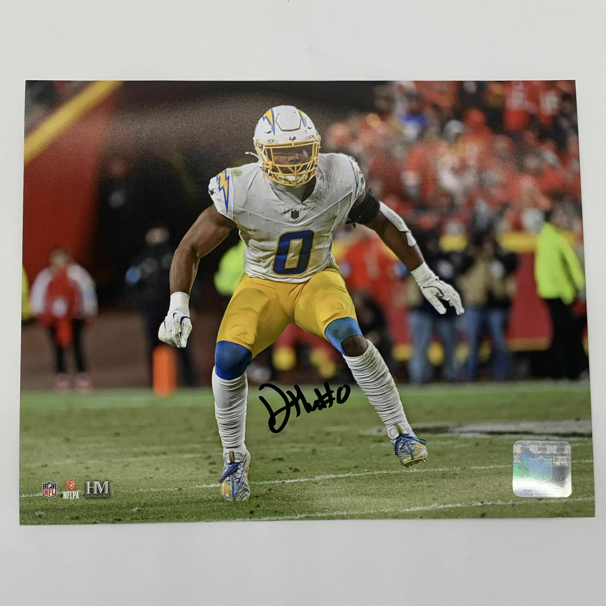Daiyan Henley Signed 8x10 Stance