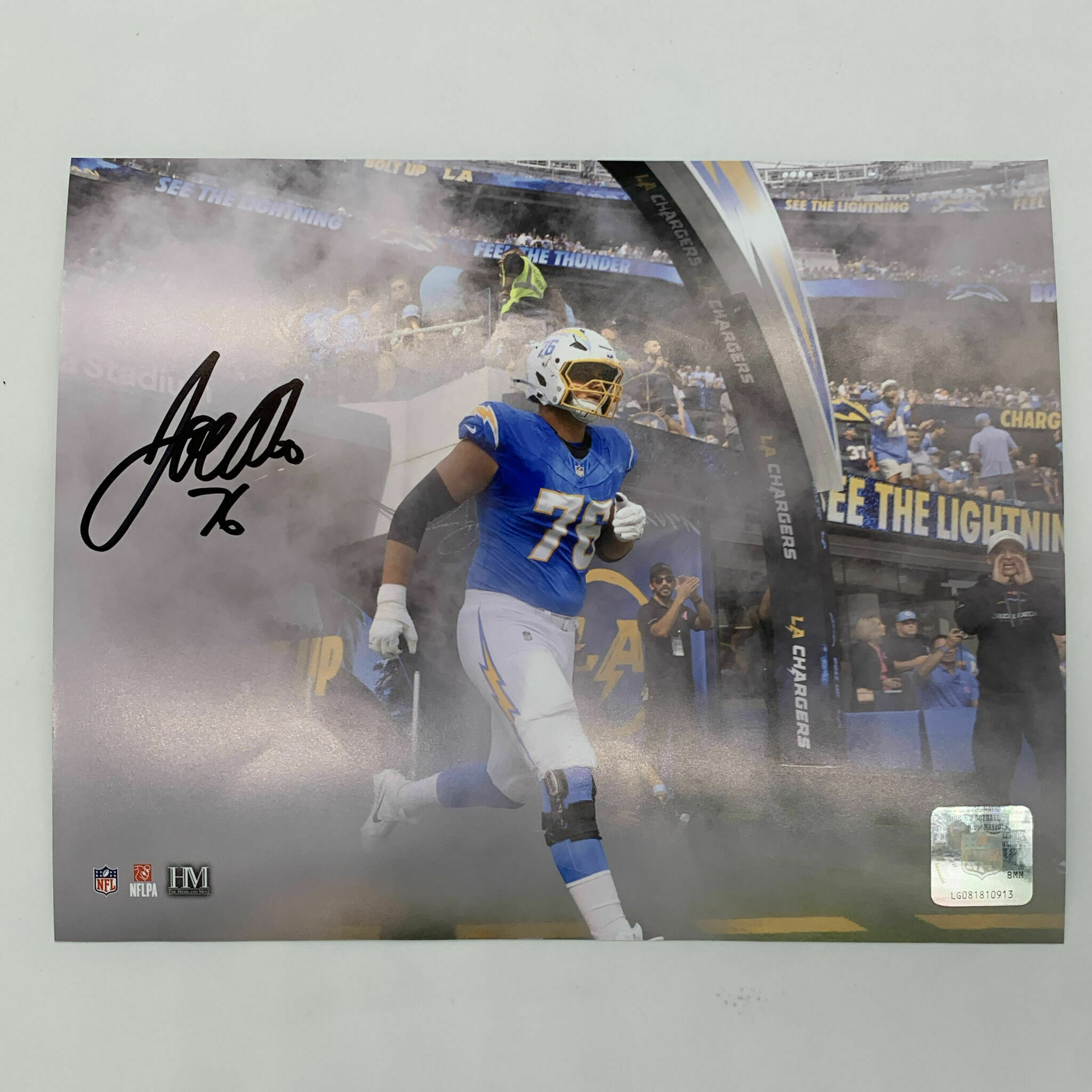 Joe Alt Signed 8x10 Smoke