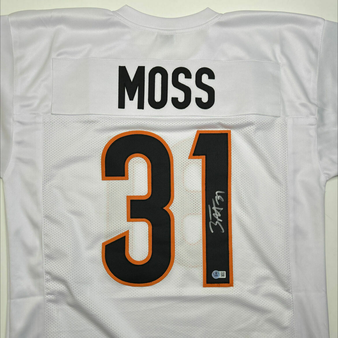 Zack Moss Signed White Custom Jersey