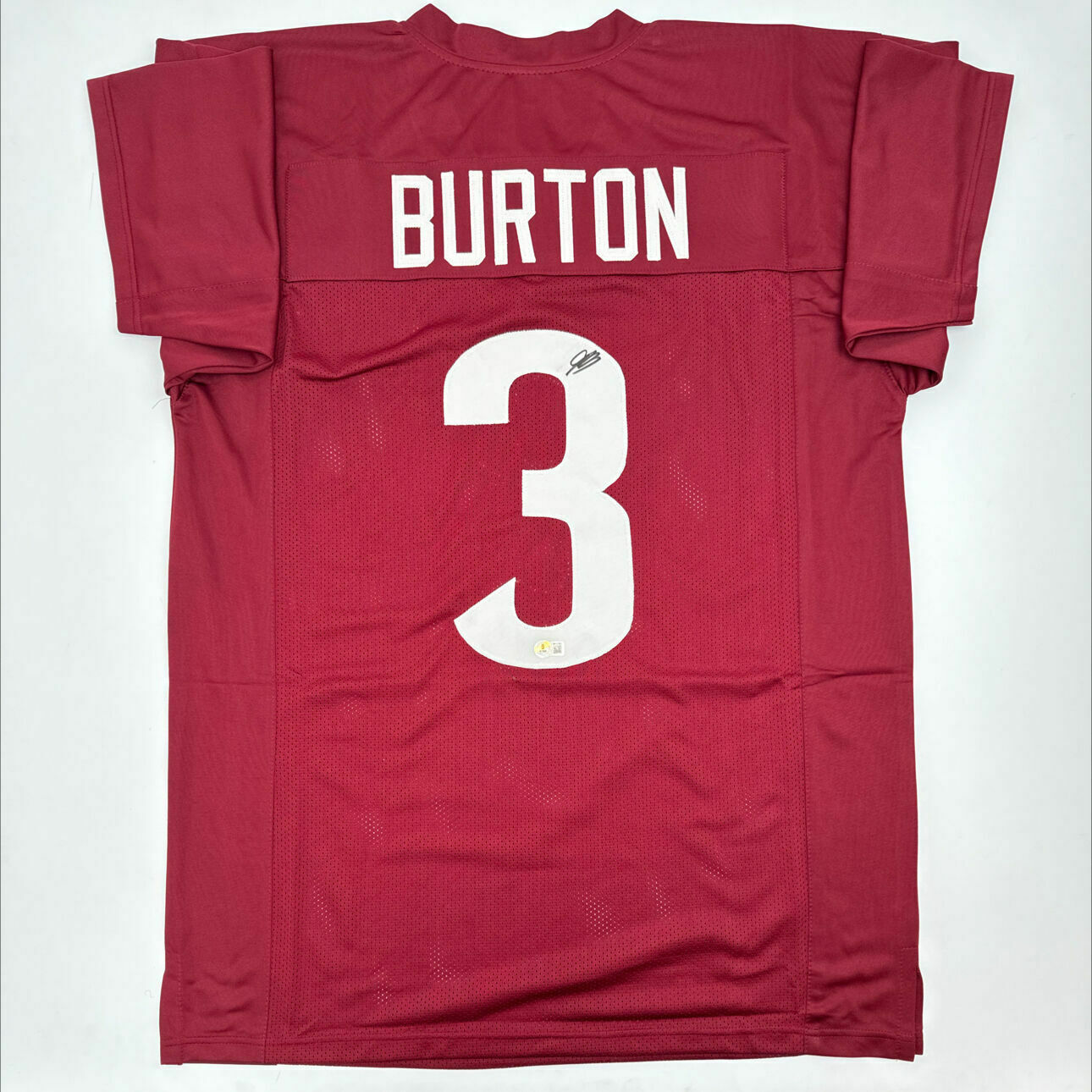 Burton Signed College Style Custom Jersey
