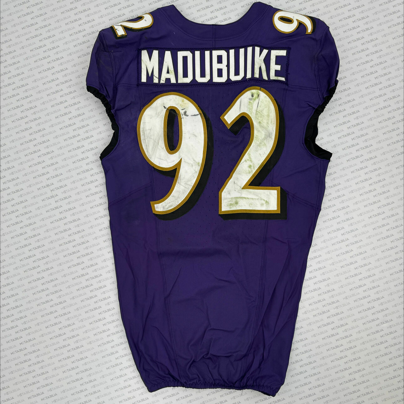 #92 Madubuike Game-Worn Jersey vs Steelers