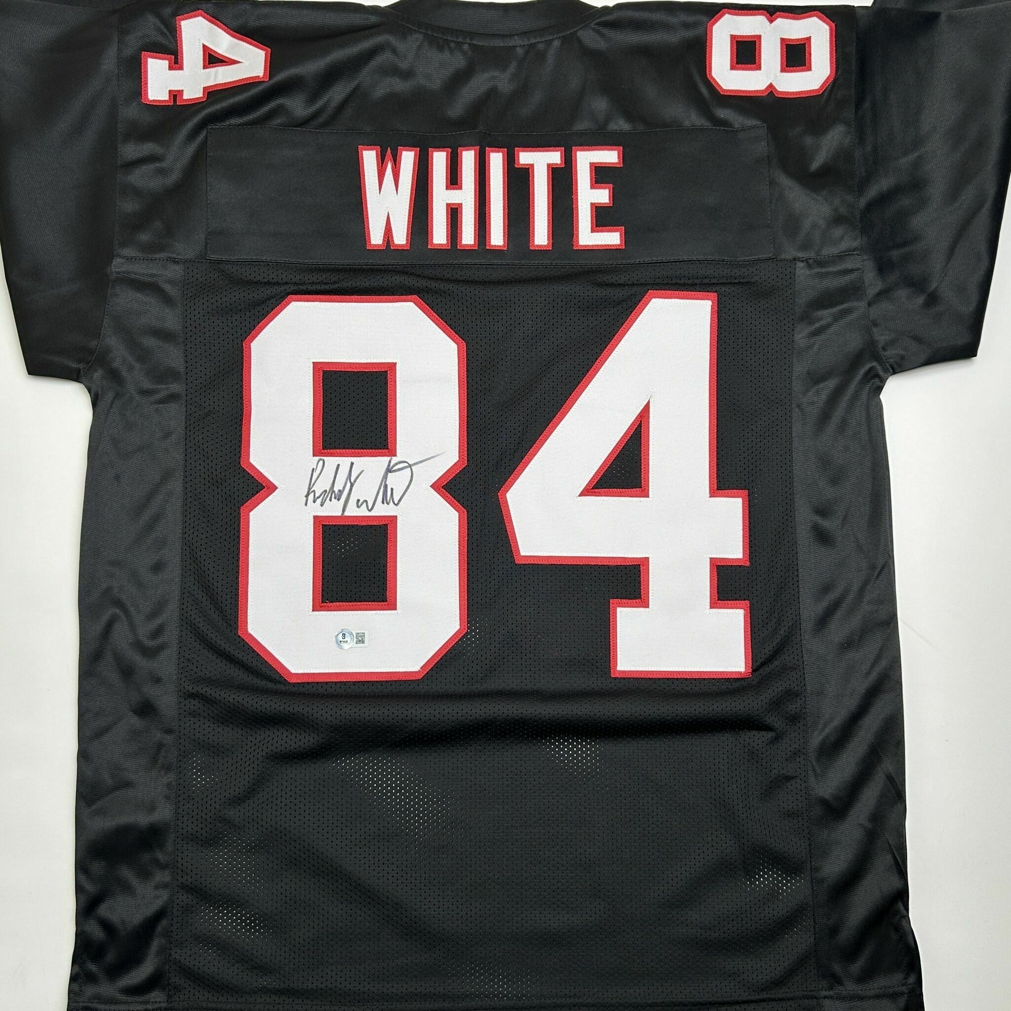 Roddy White Signed Black Custom Jersey