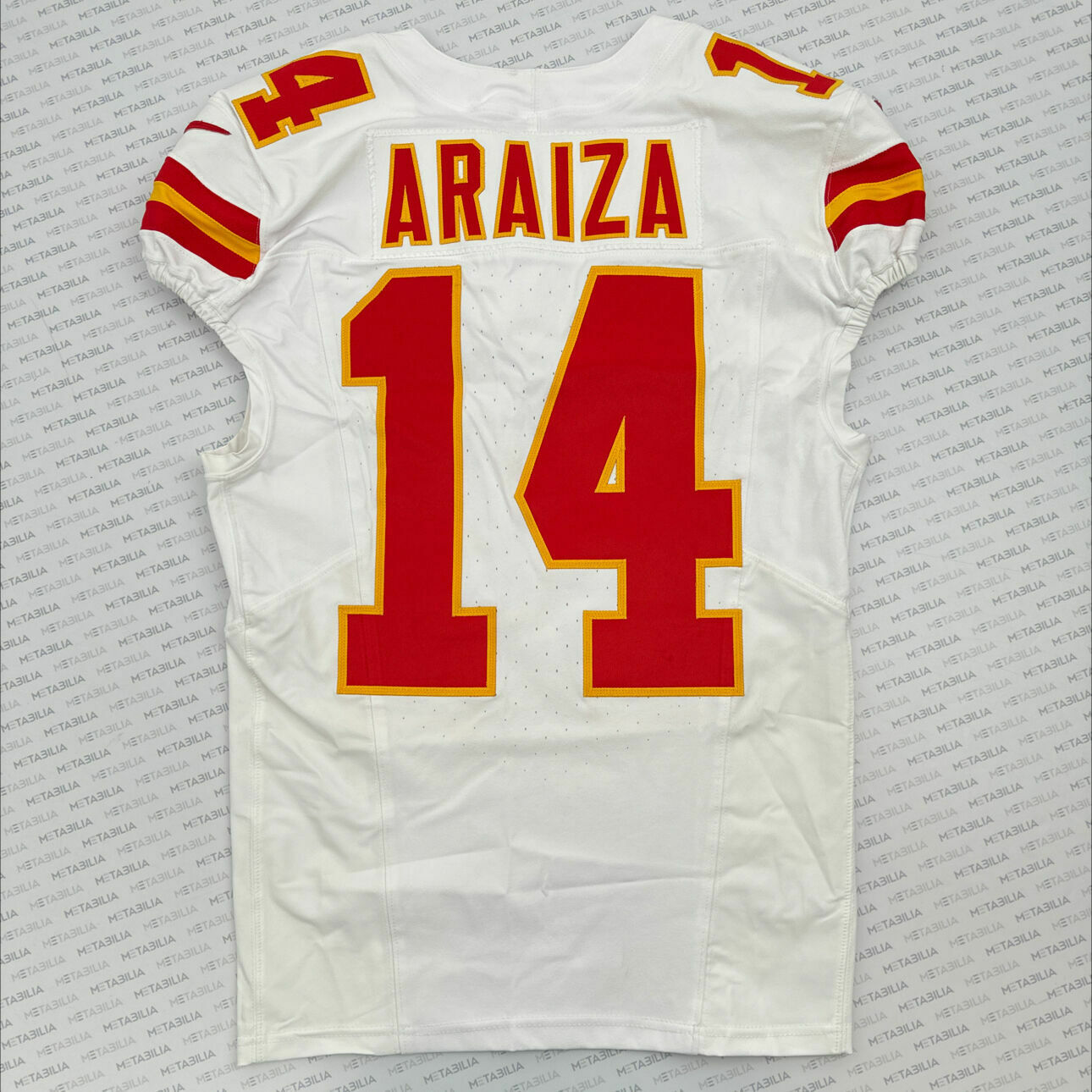 #14 Araiza Game-Worn Jersey vs Steelers