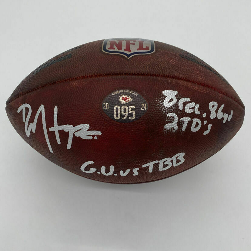 #8 Hopkins Signed & Inscribed Game-Used Ball #095 vs TB