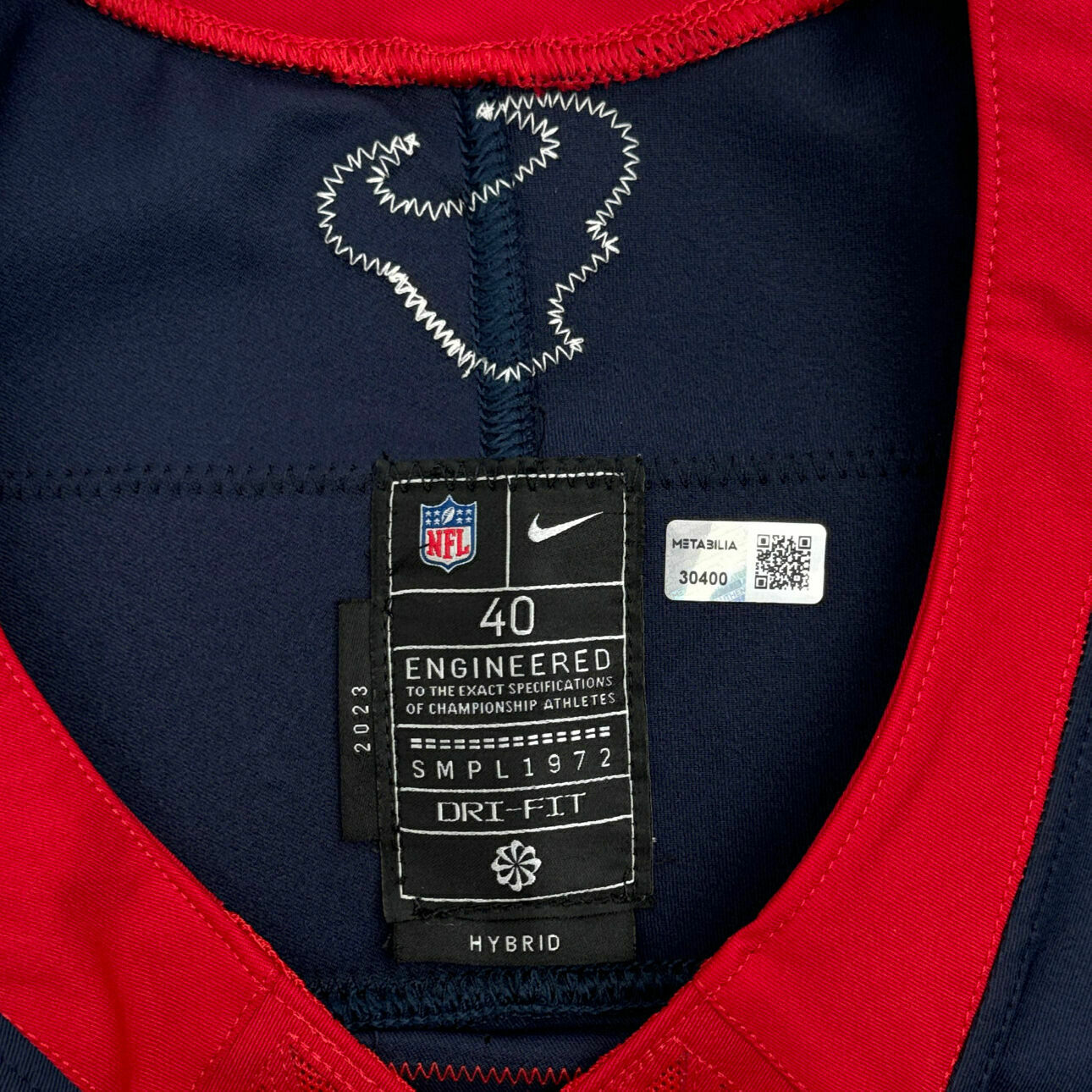 #7 Stroud Team-Issued Navy Blue Jersey