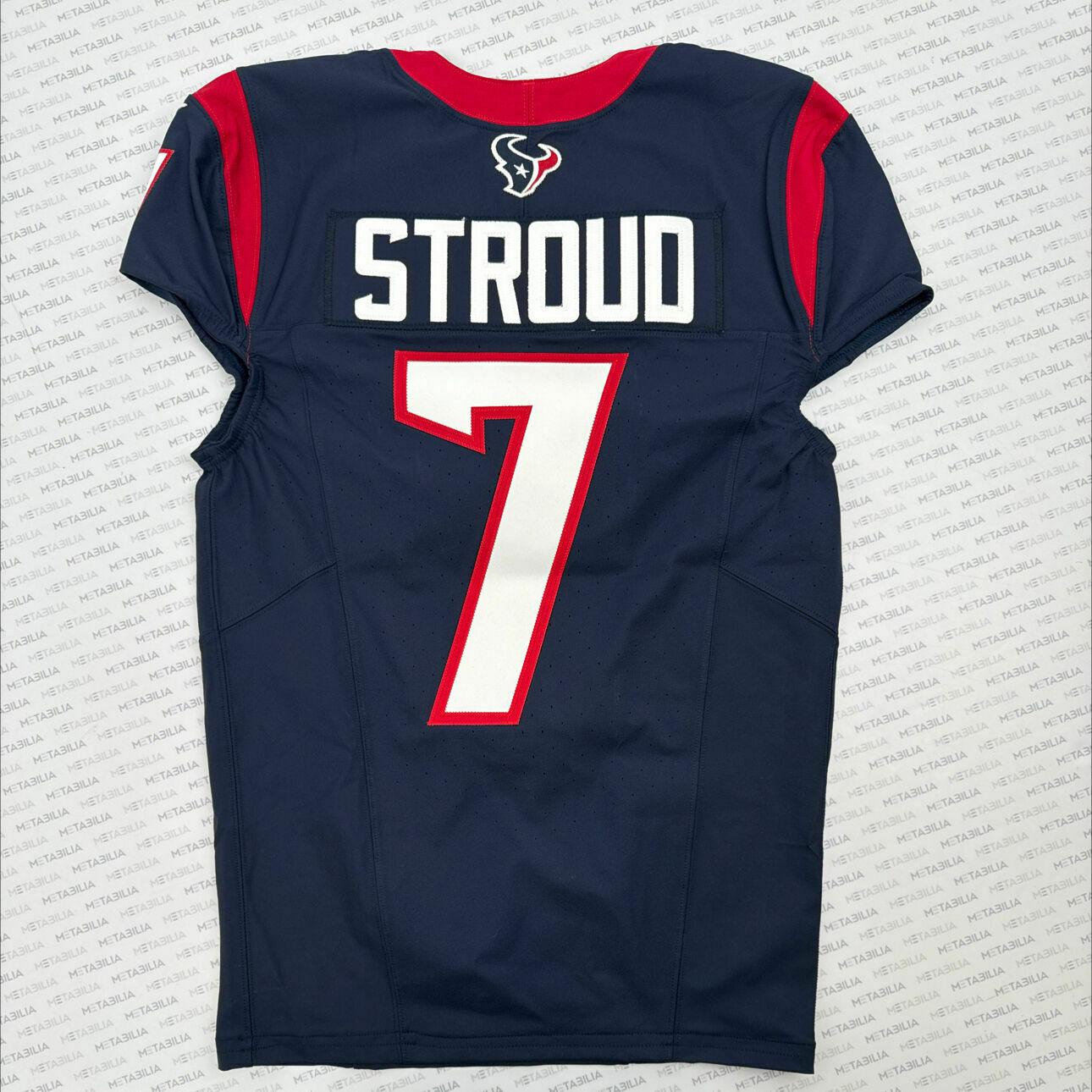 #7 Stroud Team-Issued Navy Blue Jersey