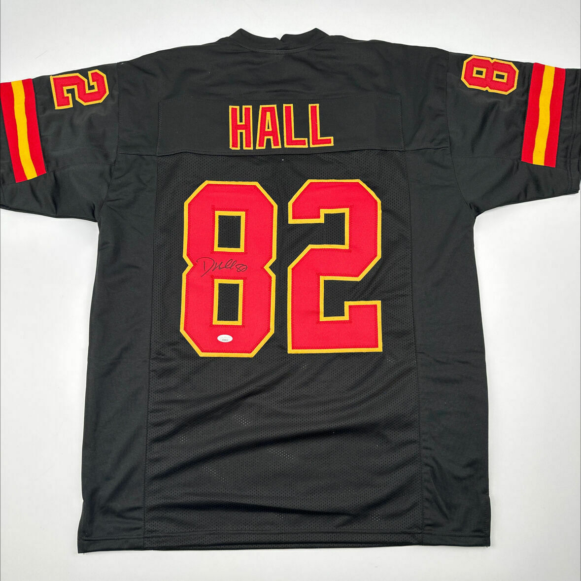 Hall Signed Black Custom Jersey