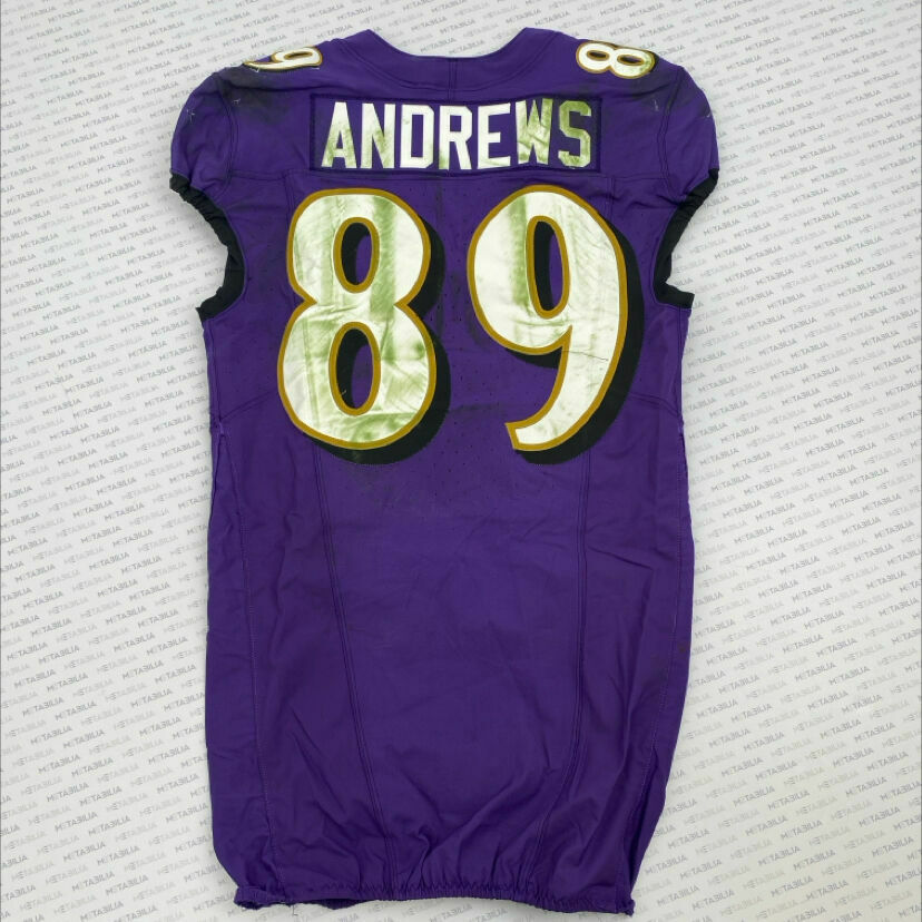 #89 Andrews Game-Worn Jersey vs Browns