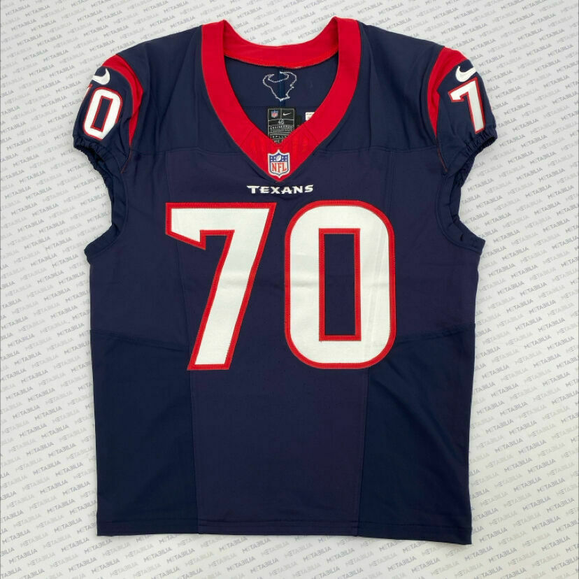 #70 Scruggs Navy Blue Team-Issued Jersey