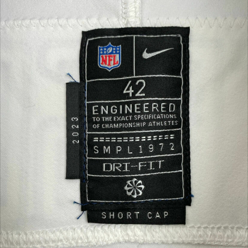 #51 Anderson Jr White Team-Issued Jersey