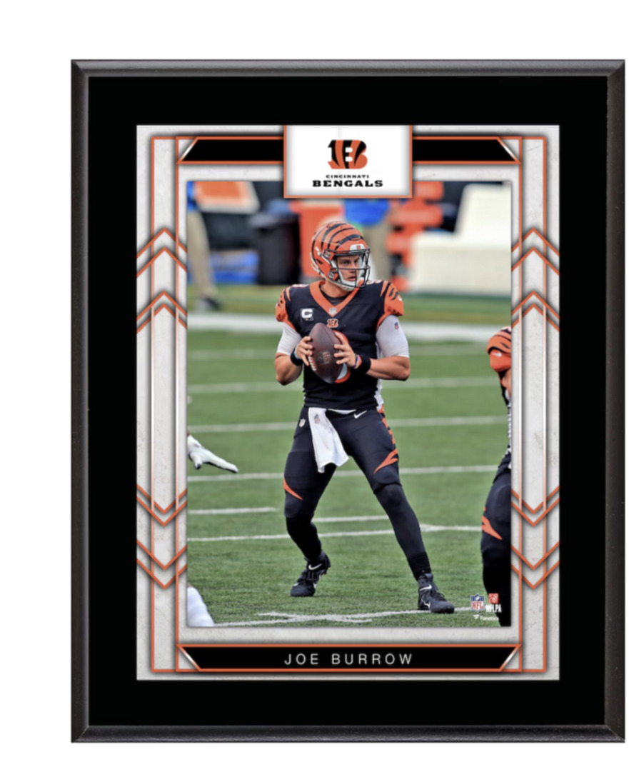 Joe Burrow Cincinnati Bengals 10.5" x 13" Sublimated Plaque Fanatics