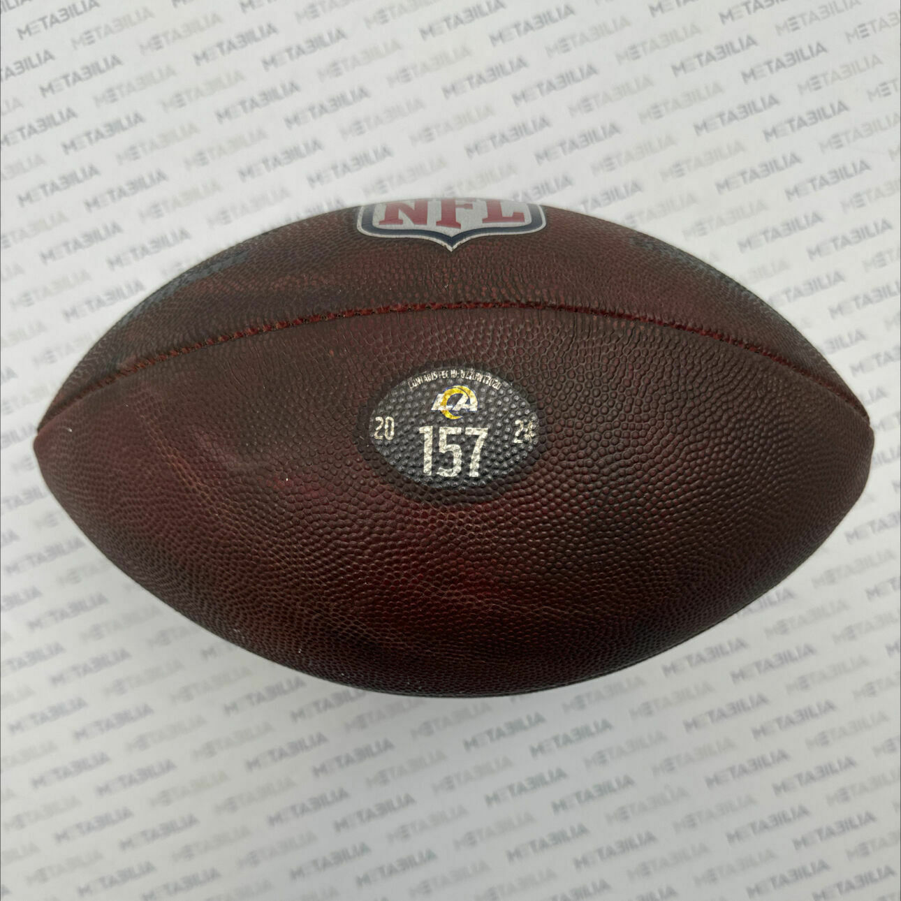 Rams Game-Used Ball #157 vs 49ers