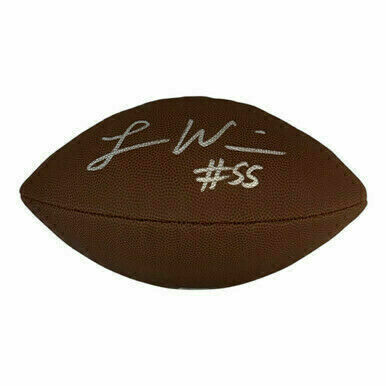 Logan Wilson Autographed Supergrip Football - Beckett 200384