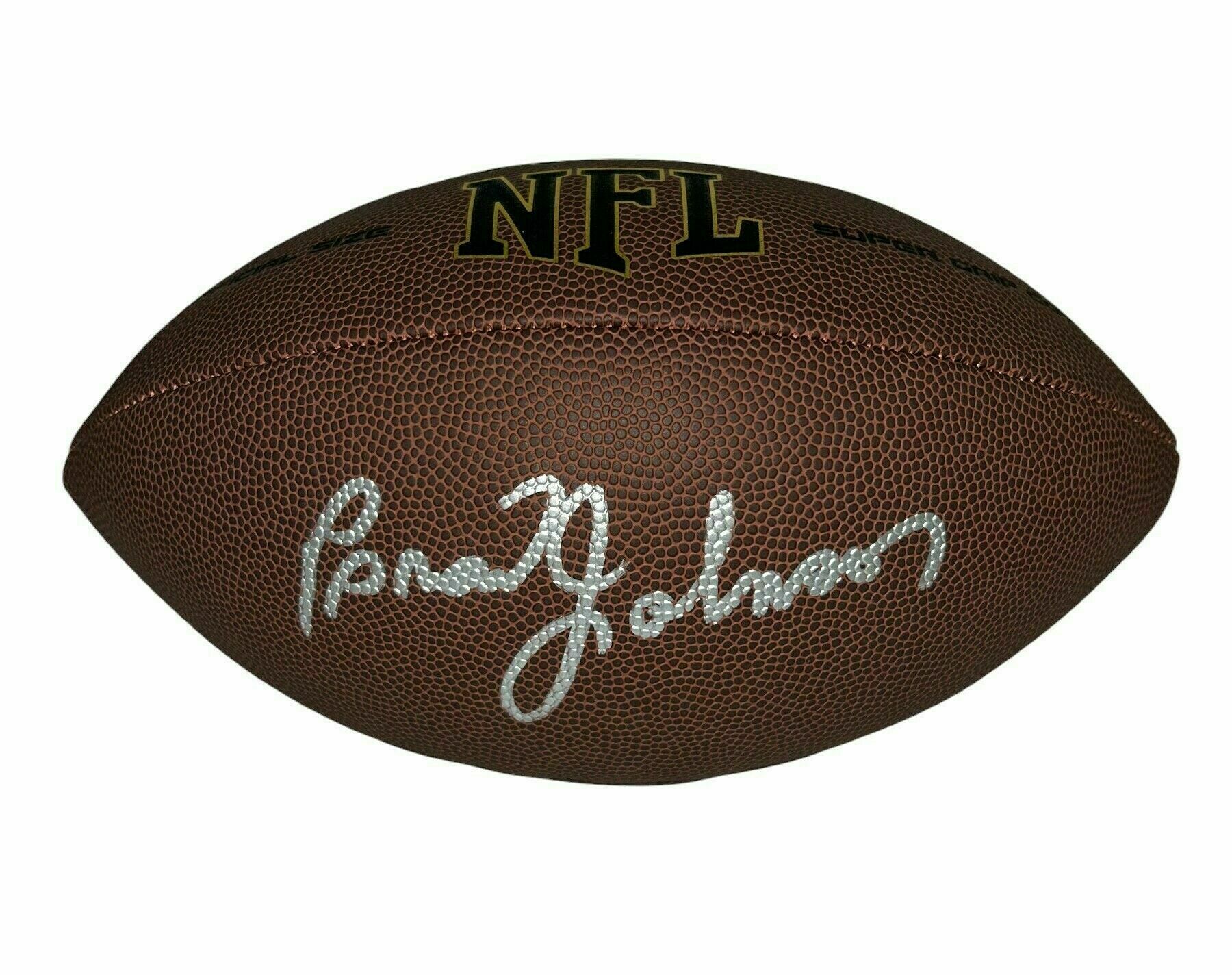 Brad Johnson Autographed Wilson NFL Super Grip Football - Beckett