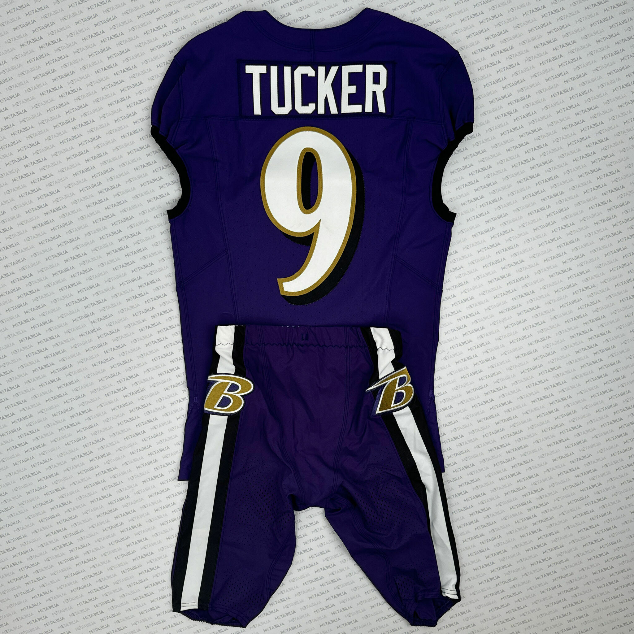 #9 Tucker Game-Worn Jersey & Pants vs Steelers