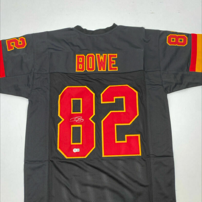Bowe Signed Black Custom Jersey