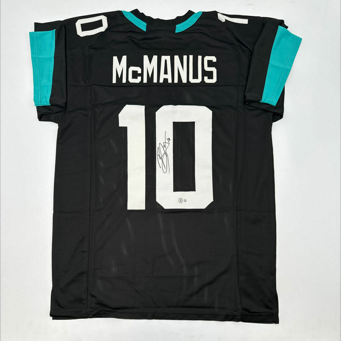 Mcmanus Signed Black Custom Jersey