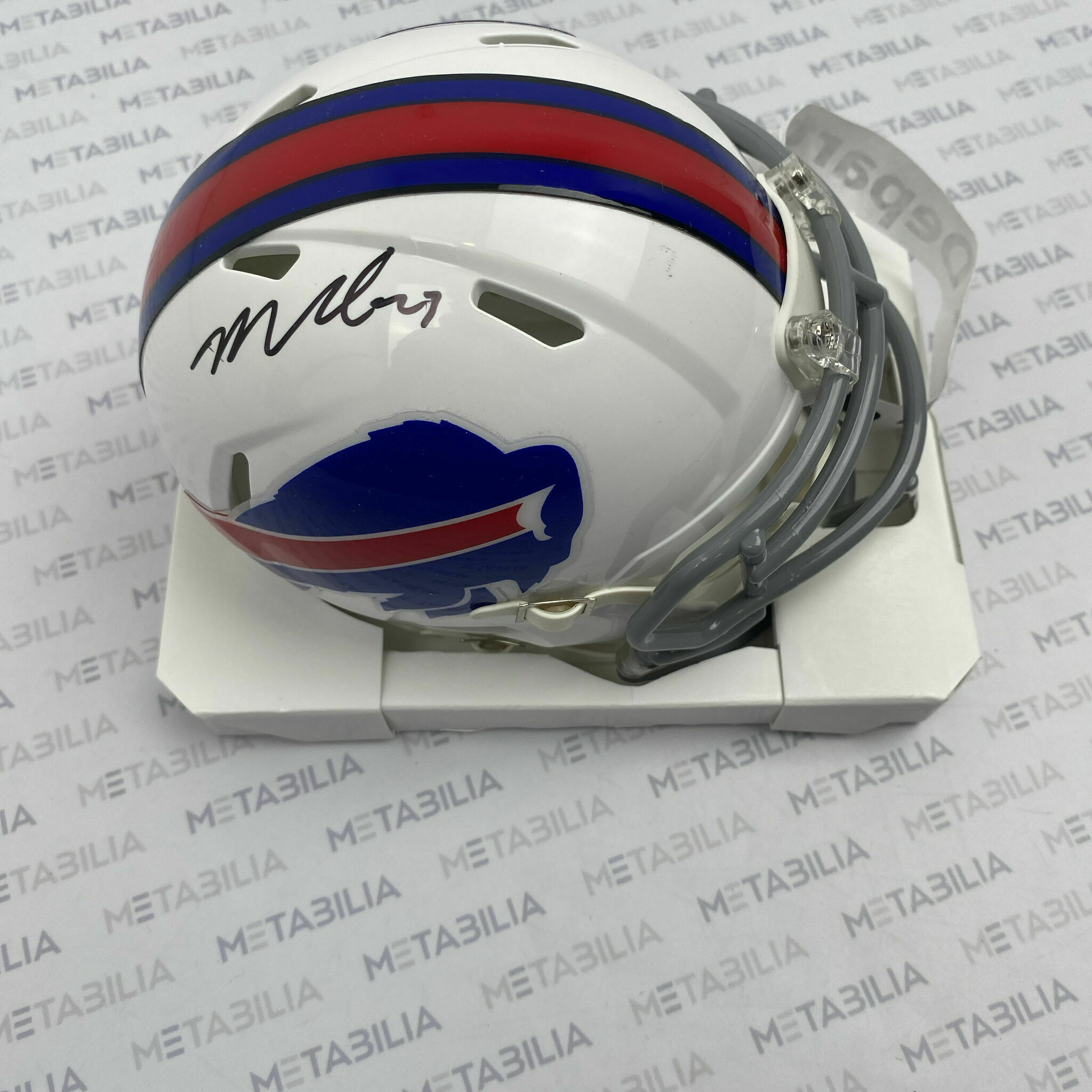 Micah Hyde Autographed Speed Mini Helmet