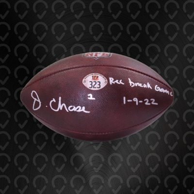Chase Signed Game Used Ball #323
