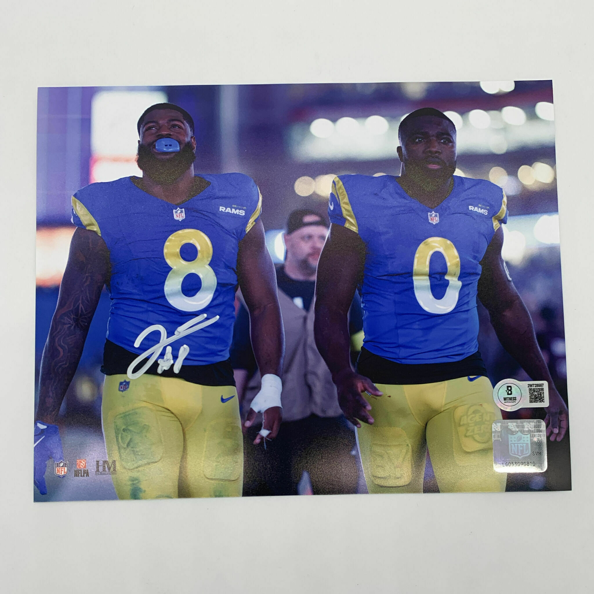 Verse Signed 8x10 Tunnel