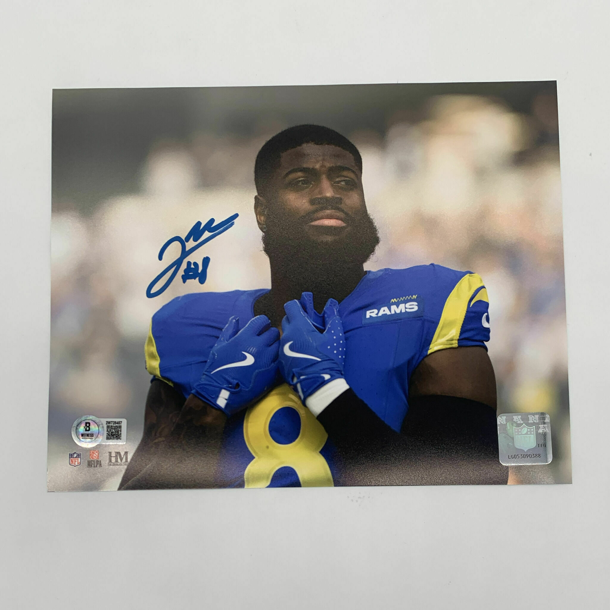 Verse Signed 8x10 Headshot