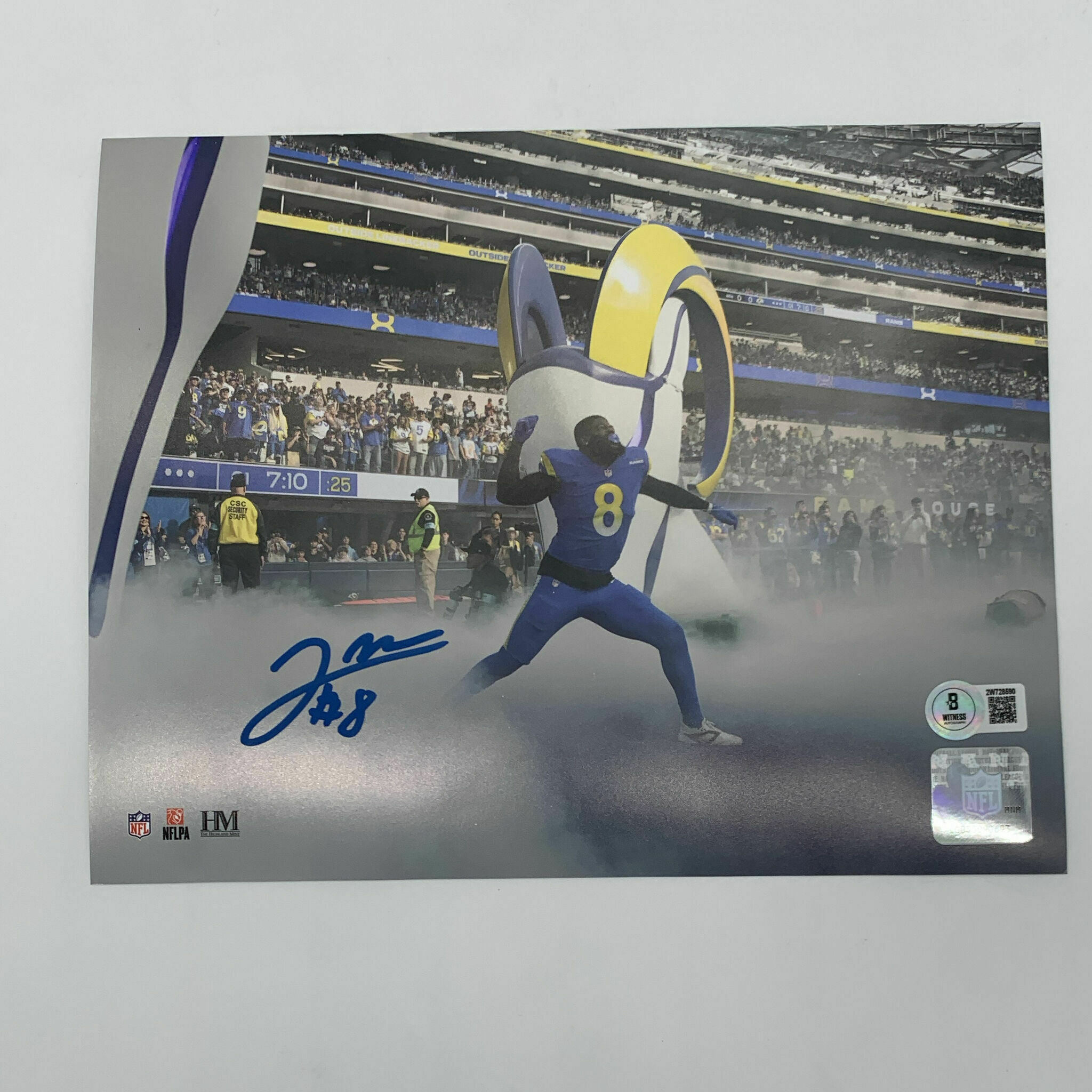 Verse Signed 8x10 Smoke