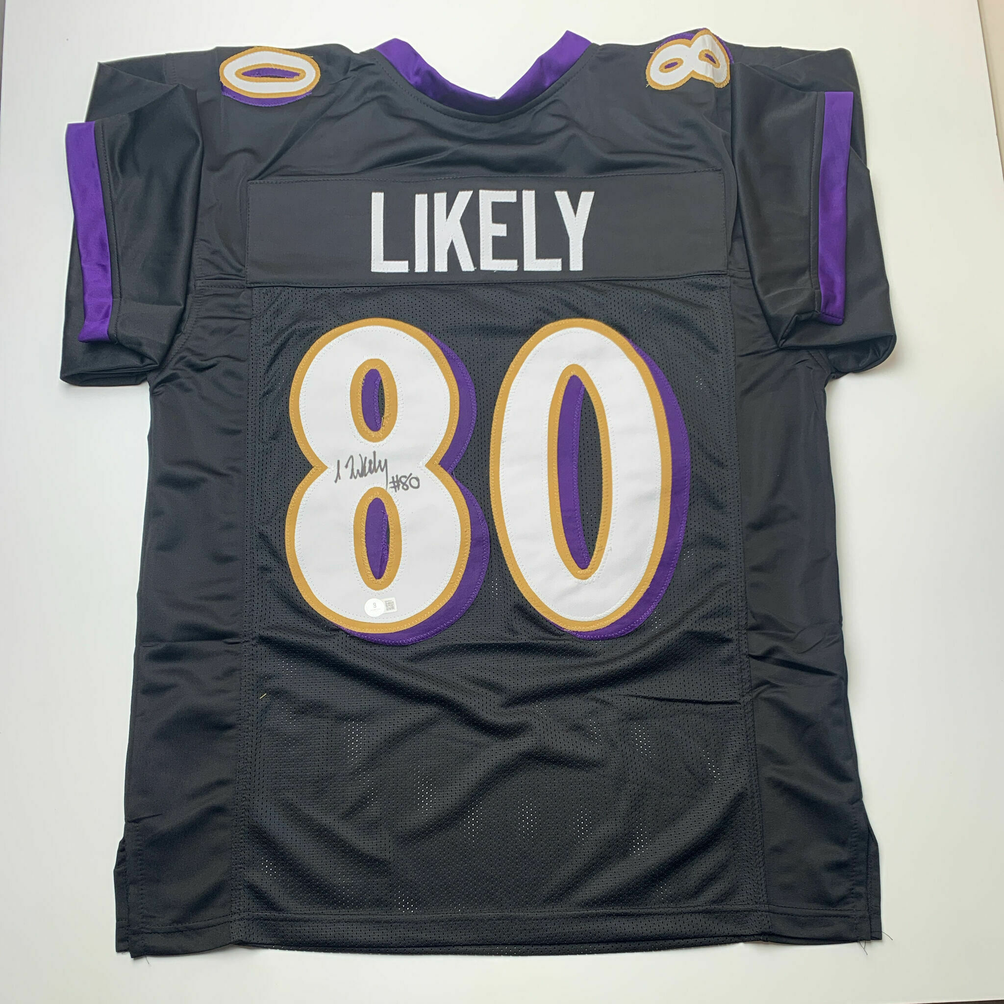 Likely Signed Black Custom Jersey