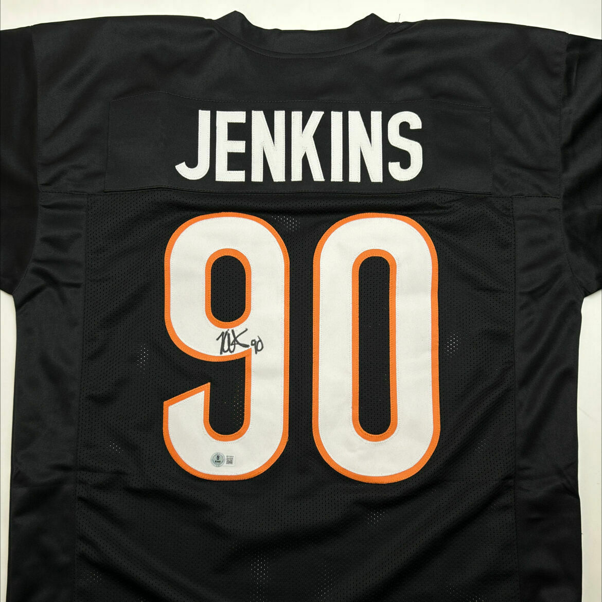 Jenkins Signed Black Custom Jersey